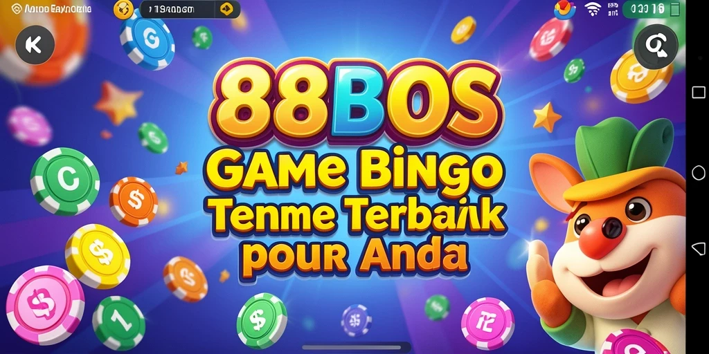 Screenshot gameplay 88BOS menampilkan keseruan permainan Bingo.