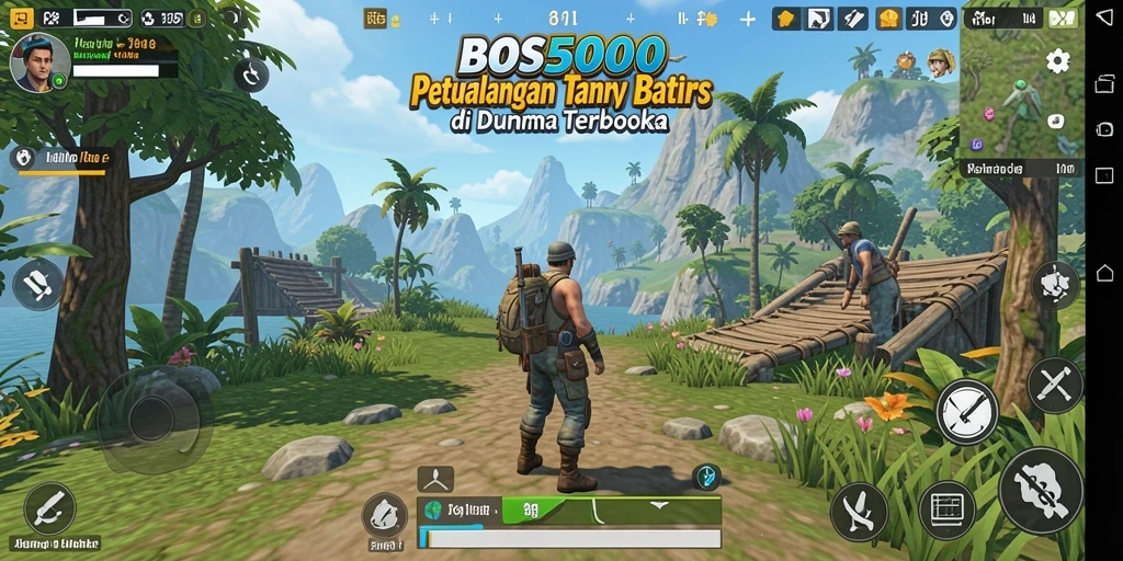 Gameplay menakjubkan di dunia terbuka yang luas.