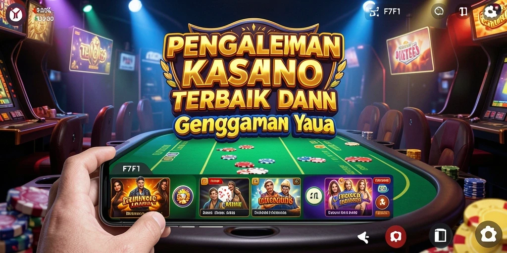 Tampilan gameplay F7F7 yang mengesankan dalam suasana kasino.