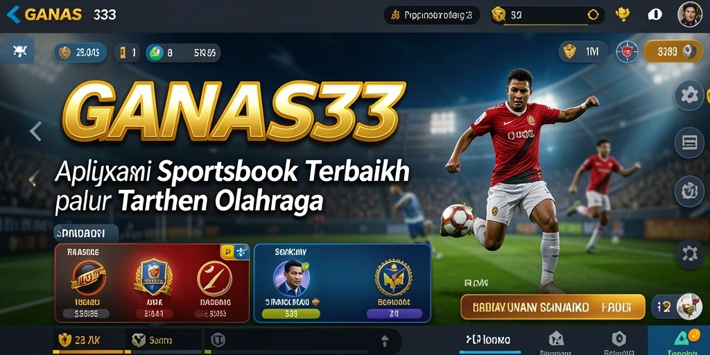 Screenshot permainan GANAS33 menunjukkan fitur taruhan yang menarik.