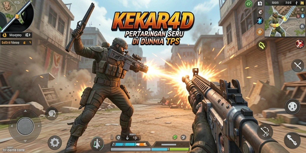 Tampilan gameplay seru dari KEKAR4D saat pertempuran berlangsung.