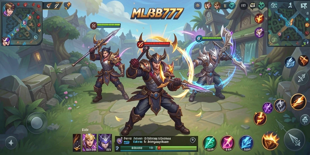 Tampilan gameplay MLBB777 yang seru dan kompetitif dalam olahraga.
