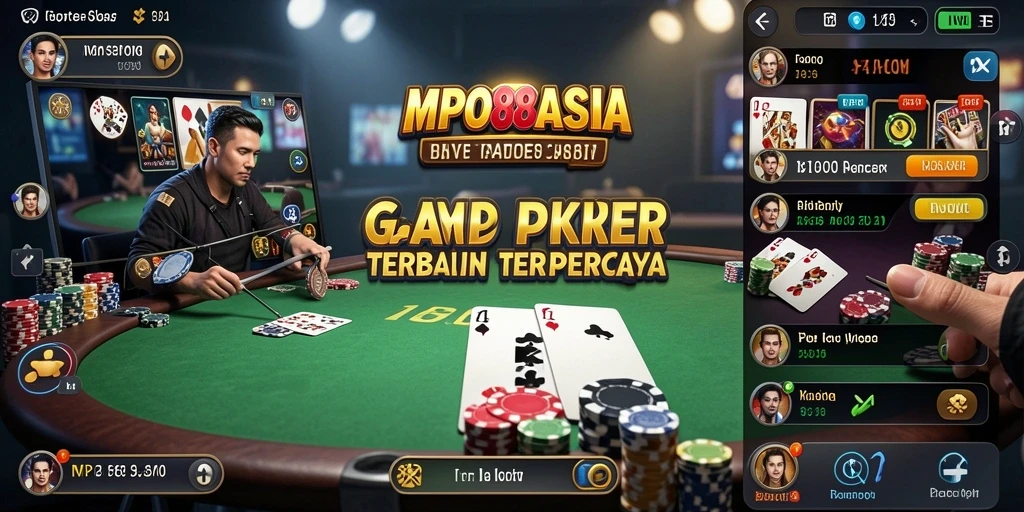 Gameplay menarik dari MPO88ASIA dengan suasana Poker yang mendebarkan.