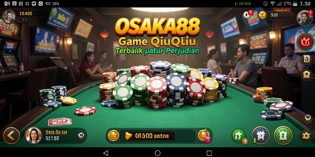 Tampilan gameplay seru dan interaktif OSAKA88 QiuQiu.