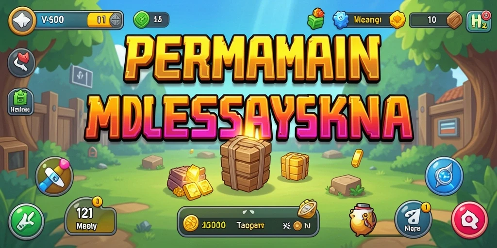 Menampilkan gambar gameplay seru dari V21, penuh dengan elemen Idle.