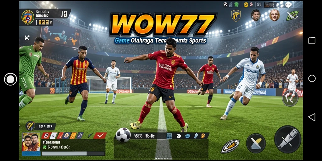 Tampilan seru dari game WOW77 dengan aksi olahraga yang menegangkan.